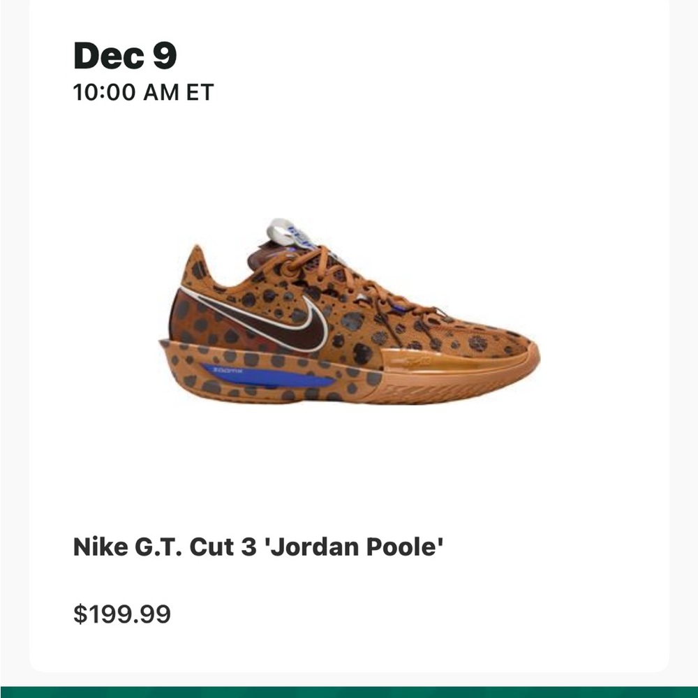 Nike G.T. Cut 3 Brown and Black Sneakers